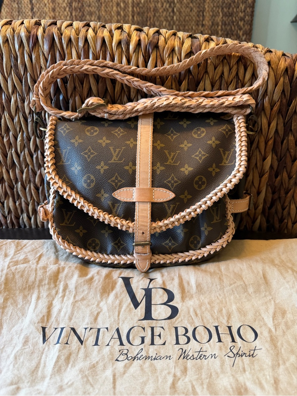 Louis Vuitton Vintage Boho Bag Crossbody